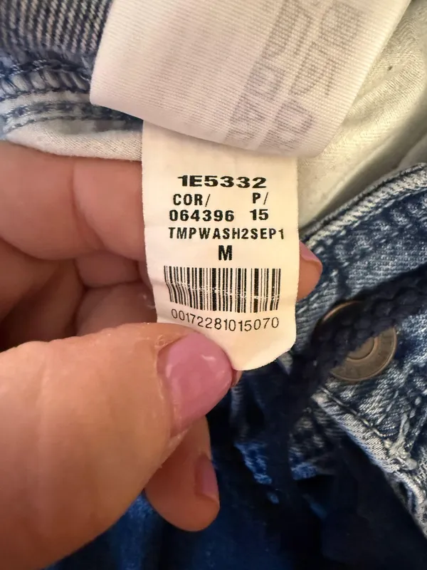Abercrombie & Fitch Denim Jean Joggers Medium Vintage Y2K - Image 4