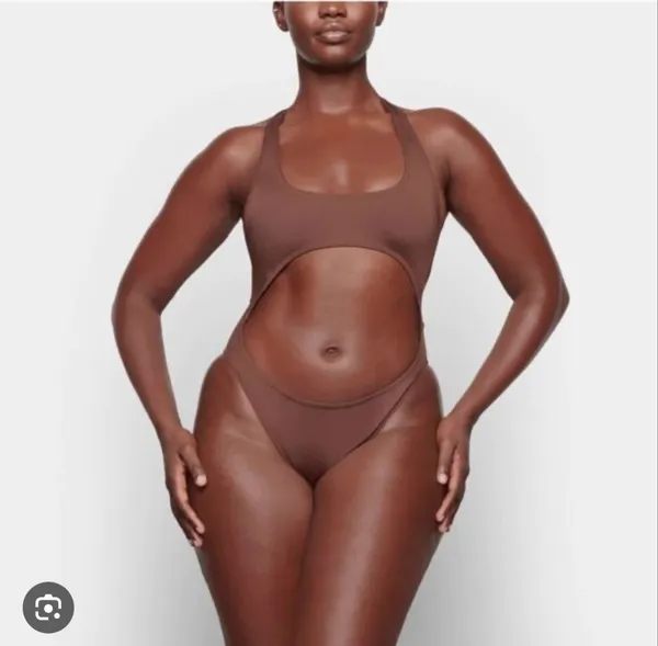 Skims Monokini Light Brown - Image 3