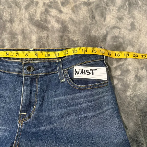Big Star Remy Boot Jean Womens 32x32 Blue Lo Rise Denim Y2K Flare Western Casual - Image 6