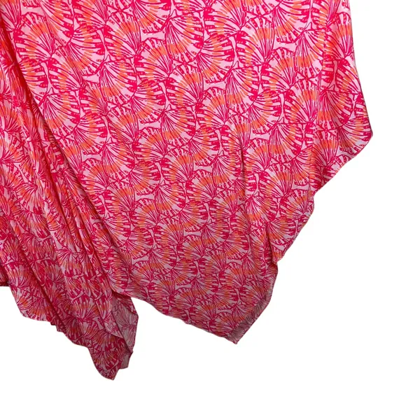 Vineyard Vines Seashell Silk Blend Hanky‎ Hem Maxi Dress Small Beachy Coastal - Image 2