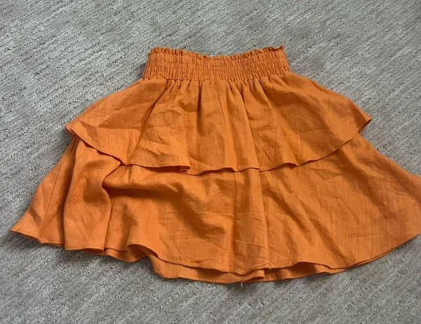 Princess Polly Skirt Orange - Image 3