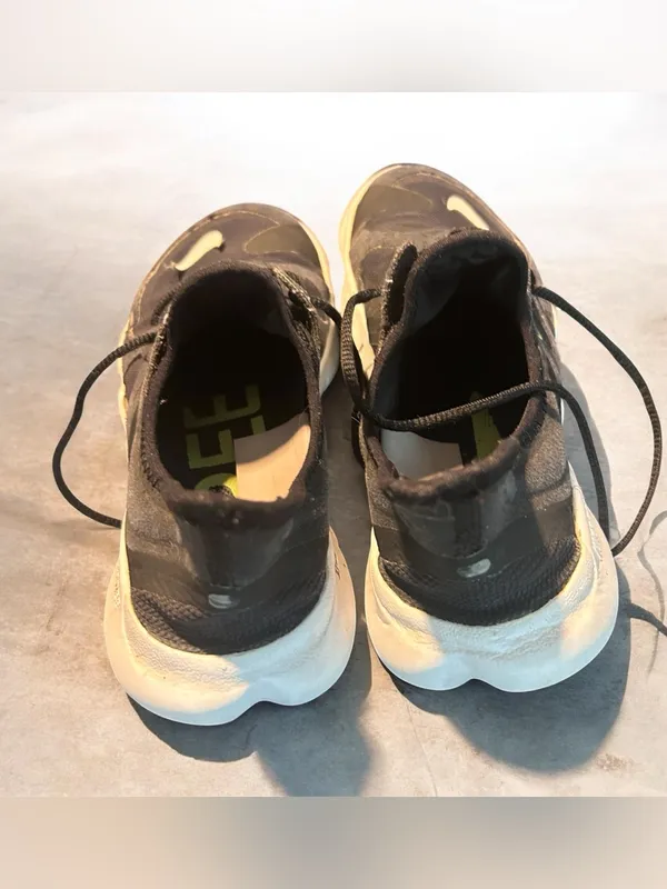 Nike Free RN 5.0 Volt Womens 7.5 Black Running Shoes Sneakers AQ1316-003 Fair - Image 4