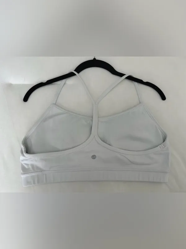 CRZ yoga white sports bra large - Image 2