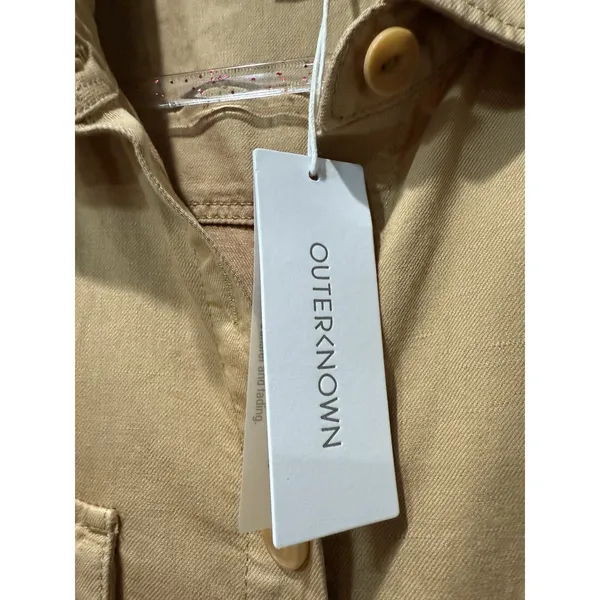 NWT Outerknown Tan Khaki Utility Sea Suit Jumpsuit Coveralls Utility Small‎ $178 - Image 5