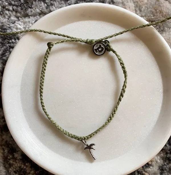 Pura Vida Palm Tree Charm Bracelet - Image 2