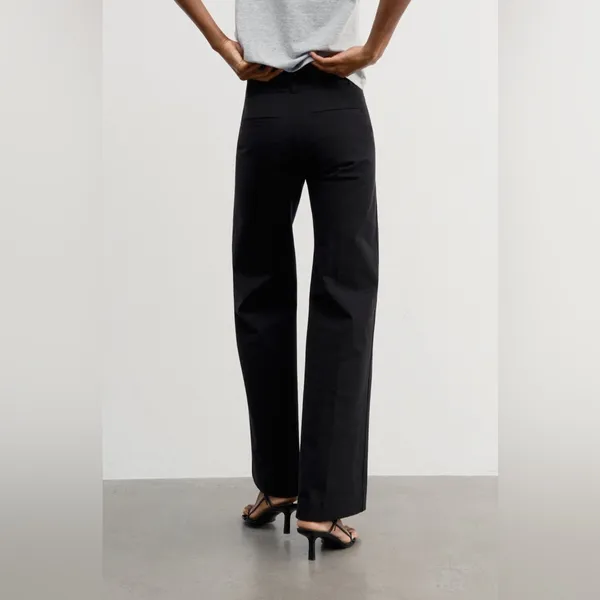 AYR The Stratus Stretch Wide Leg Jeans Size 33 in‎ Black - Image 3