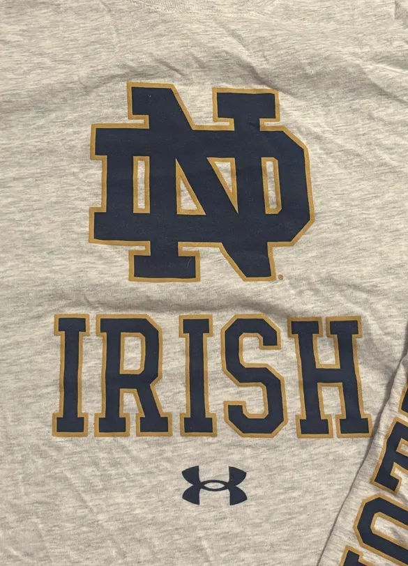 Under Armour Notre Dame Long Sleeve - Image 2