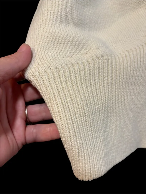Reformation Grace Sweater Cami – Cream – Size Large – 100% Organic Cotton - Image 5