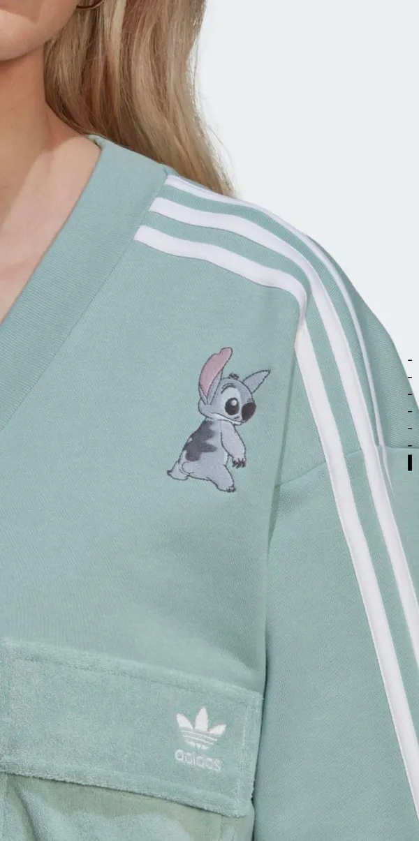 Disney Lilo & Stitch Cardigan Women's In Hazy Green - Image 5