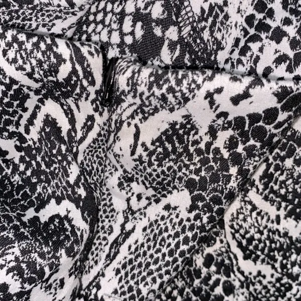 NBD Revolve Shey mini snakeskin poof sleeve dress new with tags - Image 12