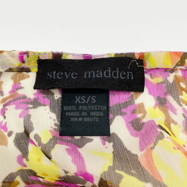 Steve Madden Womens XS/S‎ Cover Up Maxi Dress Kimono Sleeve Semi-Sheer Flowy - Image 8