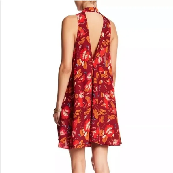Intimately Free People High Neck Floral Swing Dress Womens Size‎ Small - Image 2