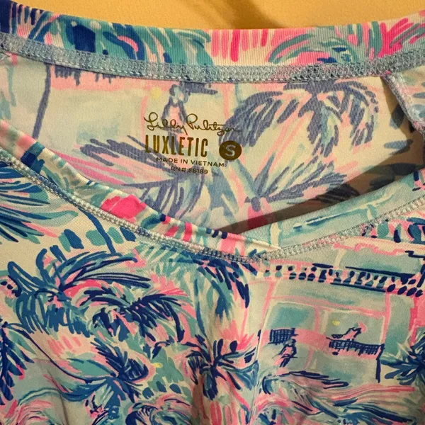 Lilly Pulitzer Luxletic Tarah UPF 50+ Sunguard Long Sleeve Top - Image 4