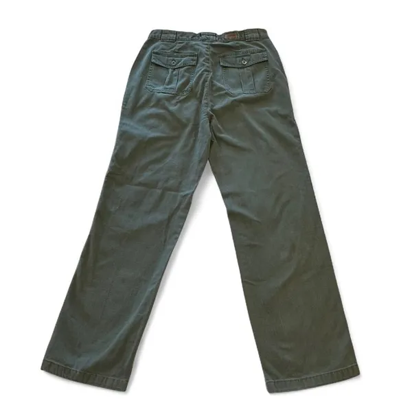 Liz Claiborne‎ Liz Wear Vintage Olive Green Cargo Pants size 12 - Image 2
