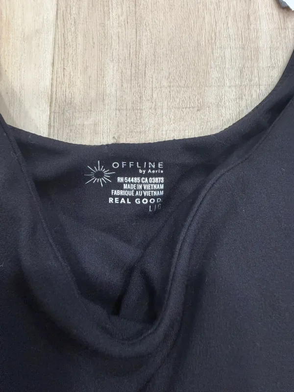 Aerie Black Dress Size L - Image 5