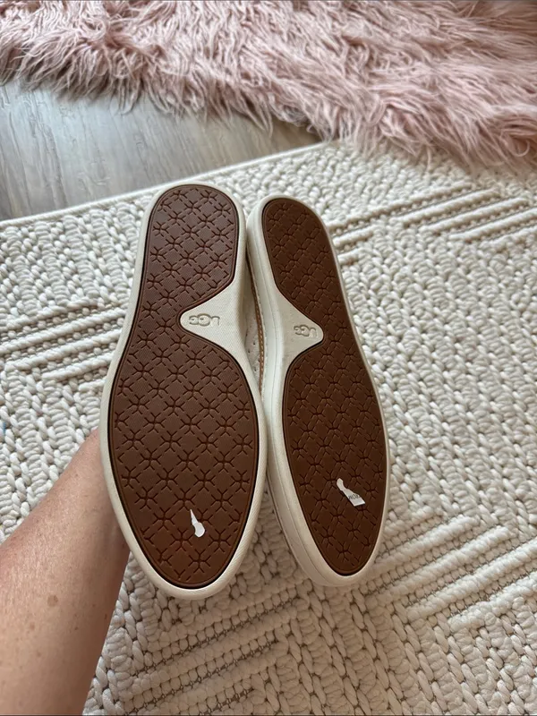 UGG Slip-On Sneakers with Tan Trim - Image 8