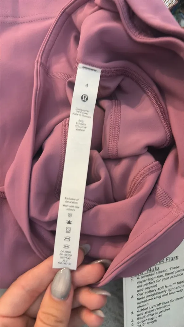 NWT Lululemon Groove SHR Flare Pant Nulu - Image 6