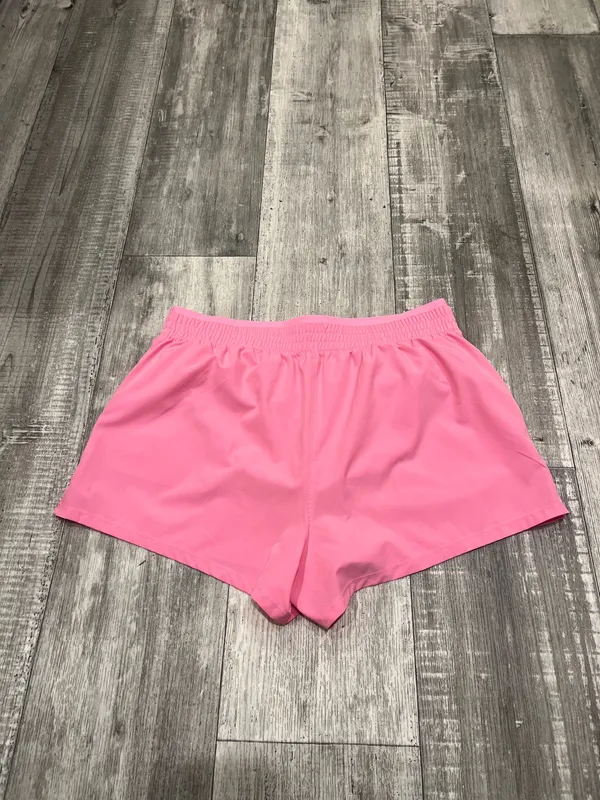 Tek Gear Pink Athletic Short Size L 3" inseam with built-in-liner C 56 - Image 3