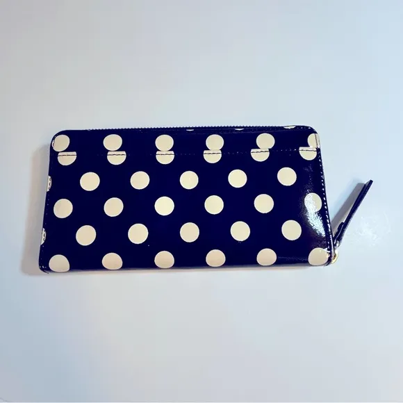 Kate‎ Spade Neda Carlisle Street Polka Dot Zip Close Wallet - Image 2