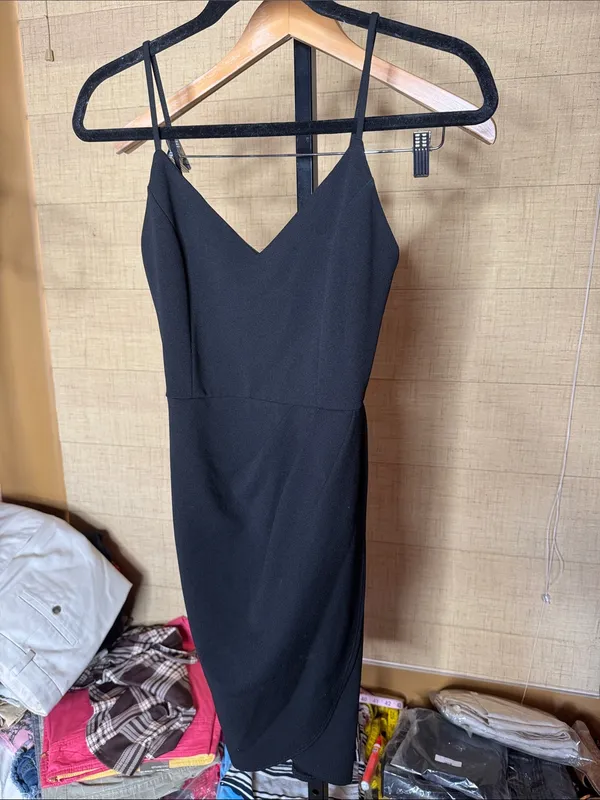 Lulus Forever Your Girl Black Bodycon Dress Size Small - Image 5