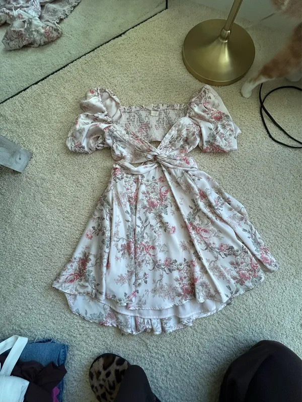 Altar'd State Floral Dress - Image 3