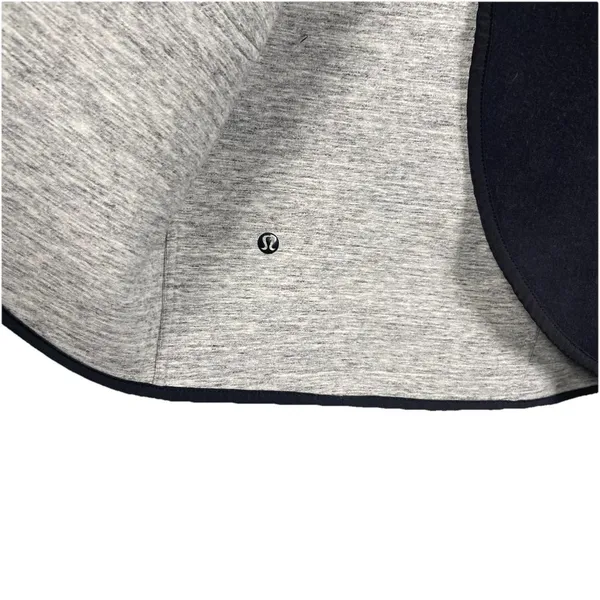 LULULEMON‎ URBAN HORIZONS JACKET WOMENS Small REVERSIBLE HEATHERED GRAY BLACK - Image 4