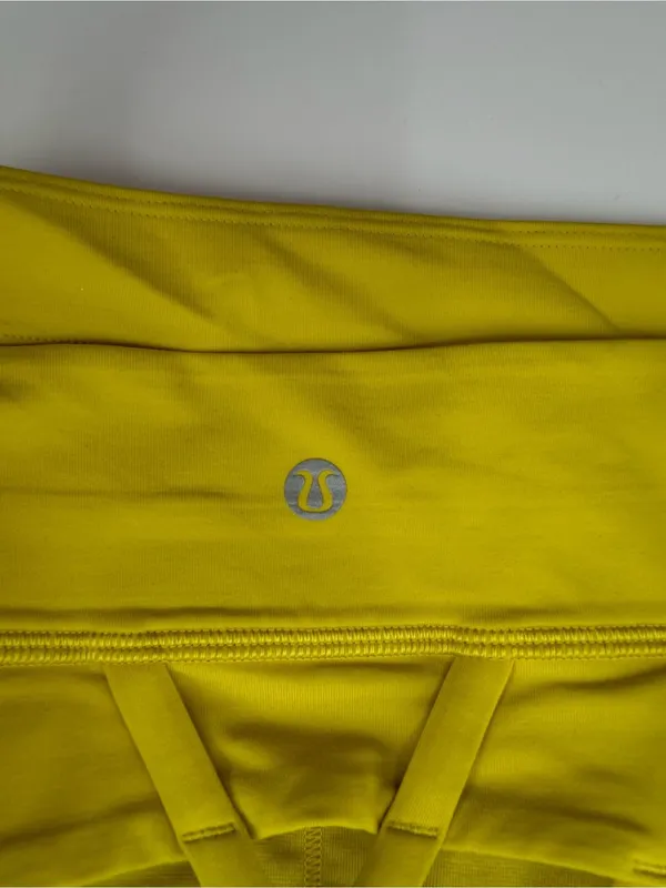 Lululemon Energy Longline Bra Womens 8 Soleil Yellow Medium Support B-D - Image 7