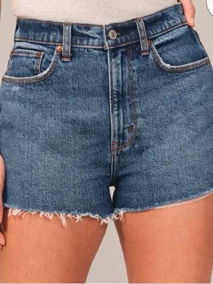 Abercrombie Curve Love The 4” Mom Short High Rise Size 35 / 20 - Image 12
