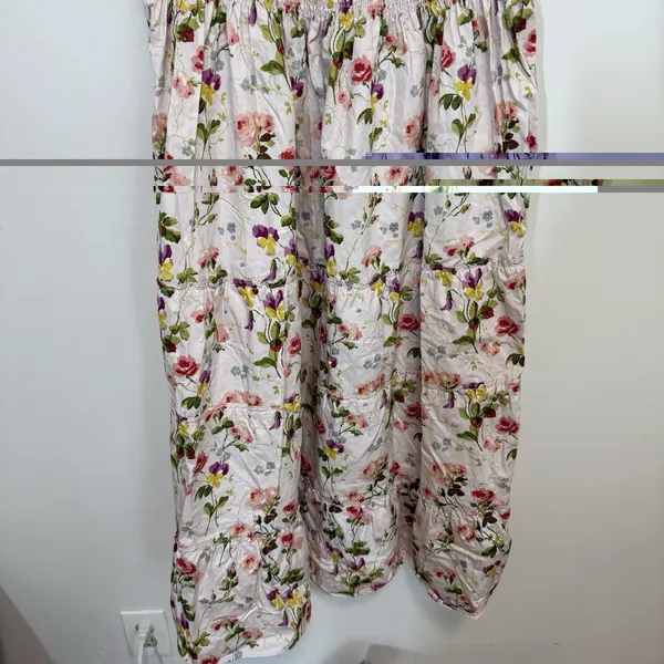 Hill House Home Pink Floral‎ Midi Dress Size 4X XXXXL - Image 6