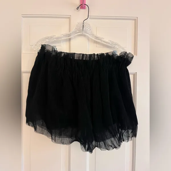 Tuckernuck Hyacinth House Willa Tulle Top Black XS NWT - Image 2