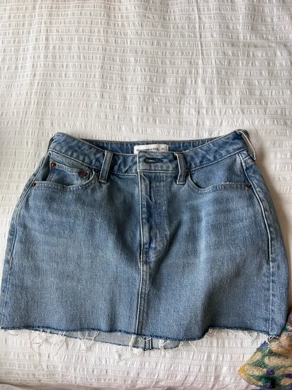 Abercrombie Jean Skirt - Image 3