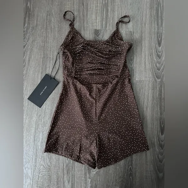 Stone Fox Swim Bobby Surf Suit in Coco‎ Dot Sold Out | NWT Brown Polka Dot - Image 7