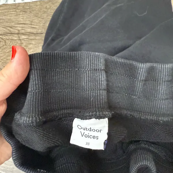 Outdoor Voices - Pickup Sweatpants‎ Size XS Women Black - Image 4