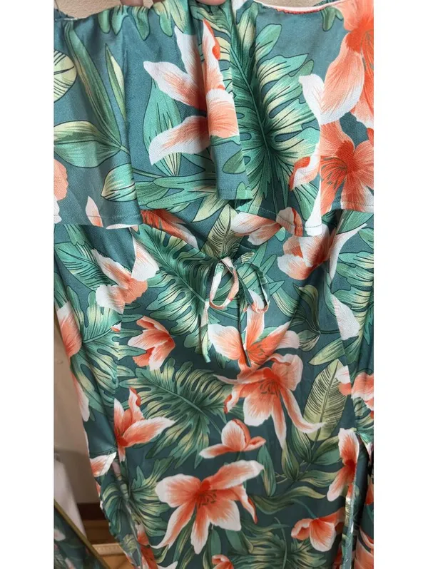 Size S C Tropical Floral Maxi Dress Size S - Image 6