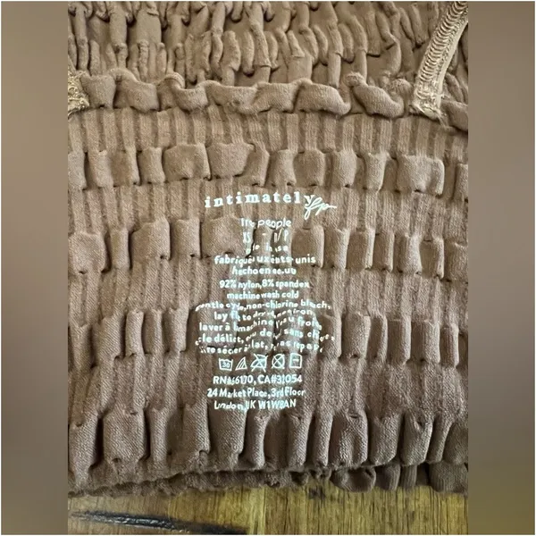 🆕FP Intimates Puckered Textured Tank Top with Voop Neckline - Image 4