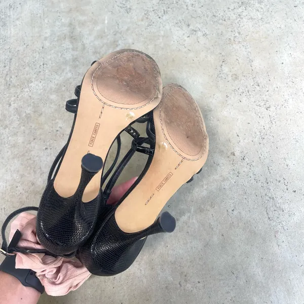 Vince Camuto Adilene Sandal High Heel Size 9‎ Black - Image 7