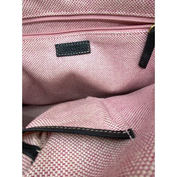 Dooney & Bourke Over Signature Fabric Size M Gray - Image 12