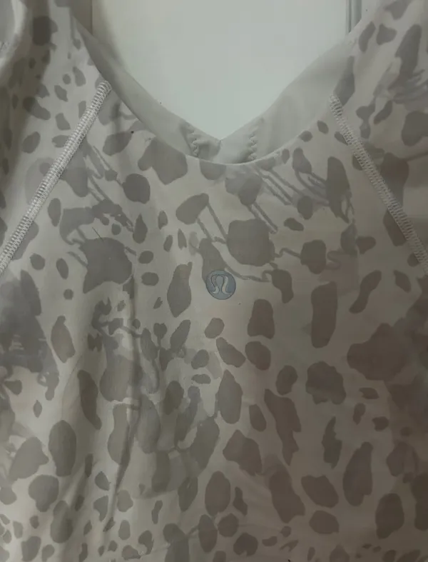 Lululemon Align Tank Top White Camo - Image 3