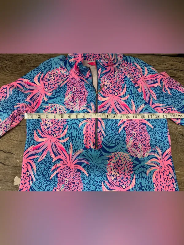 Lilly Pulitzer UPF 50+ Skipper Dress Tropic Down Low size large - Image 5