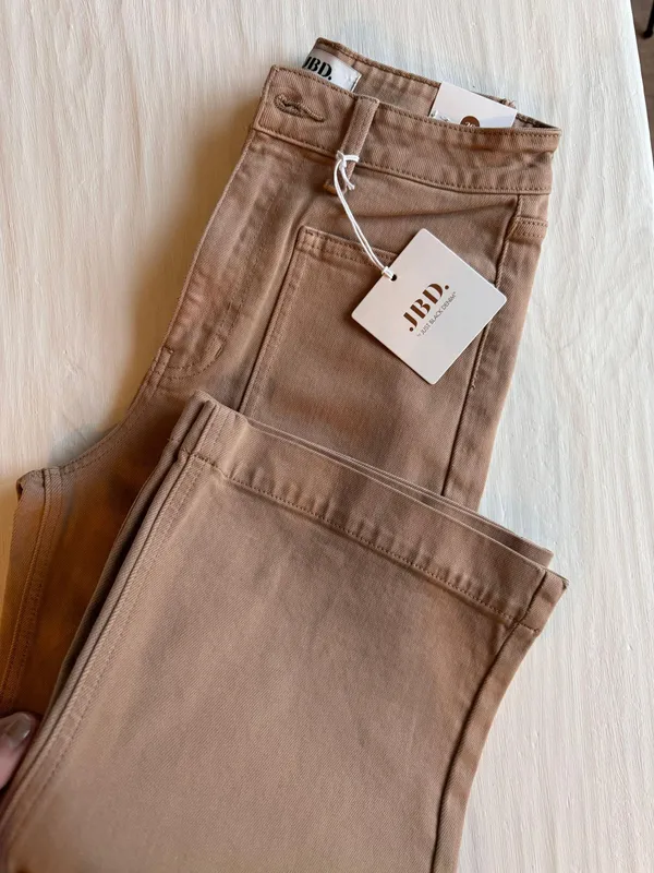 JBD Jeans Wide Leg Patch Pocket Jeans - Image 5