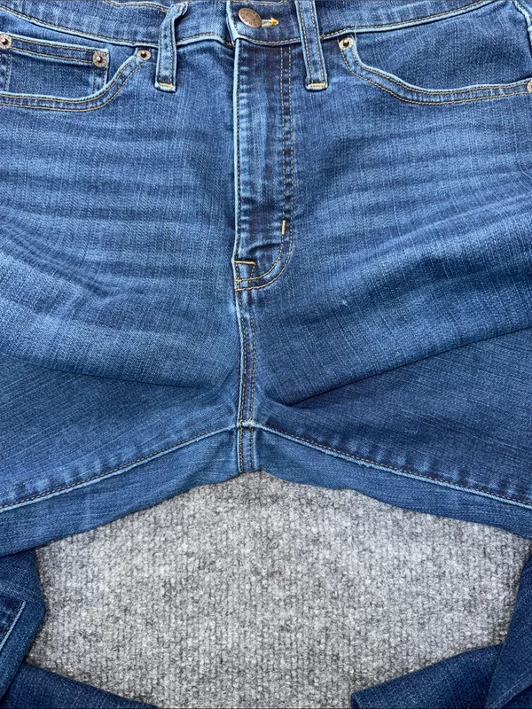 J. Crew Medium Blue Flare Jeans - Image 4