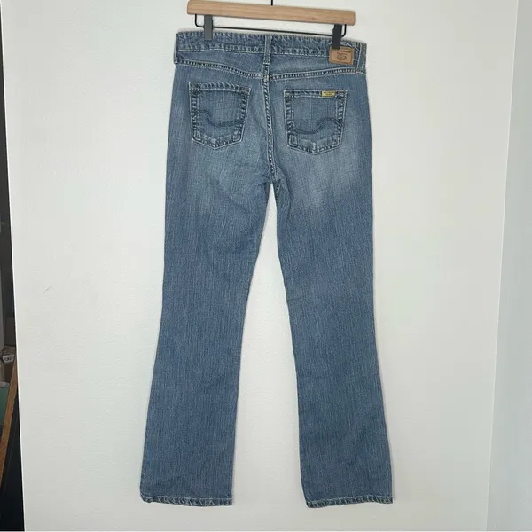 Levi's Vintage Y2K Levi Strauss Signature Low Rise Bootcut Jeans Sz 8 Medium Western - Image 5