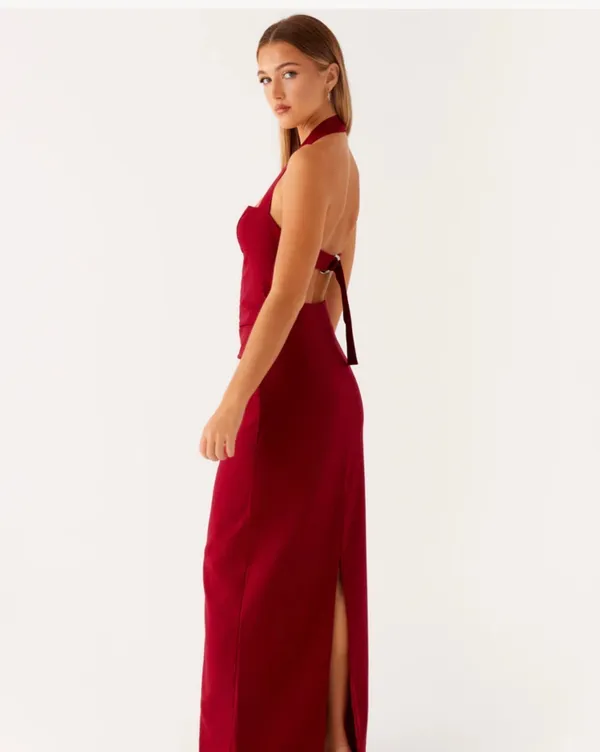 Peppermayo Dress Maxi Red - Image 3