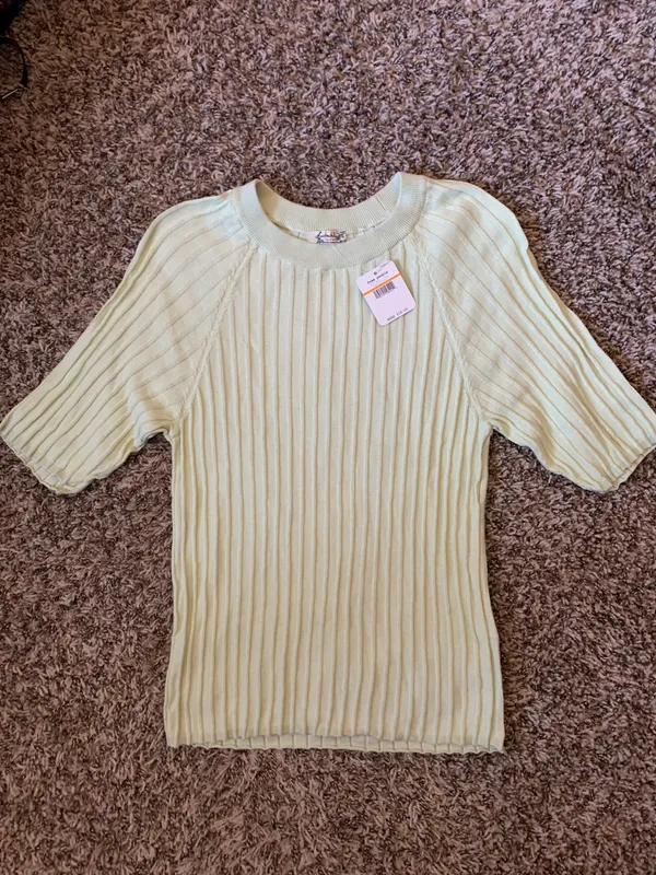 Free People NWT Friday Morning Swift Tee Small - Image 5