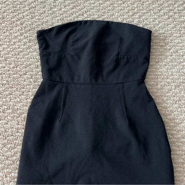 Zara Black and White Cocktail Dress - Image 6