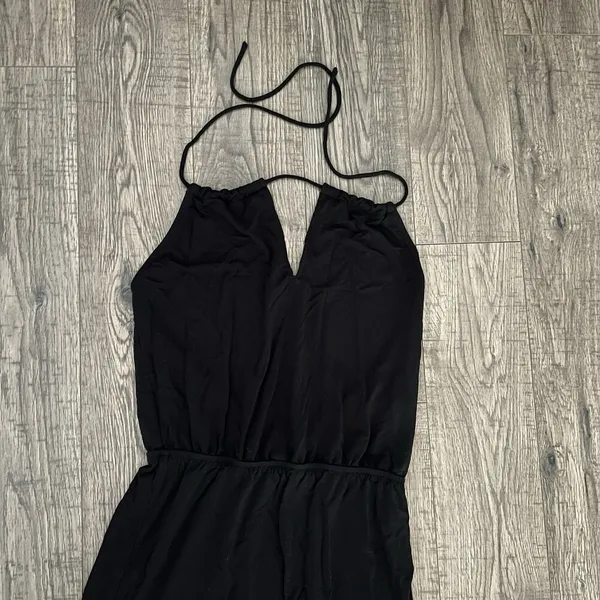 Love + lemons Maxi Dress Small Halter Backless Slits‎ Casual Stretch - Image 4