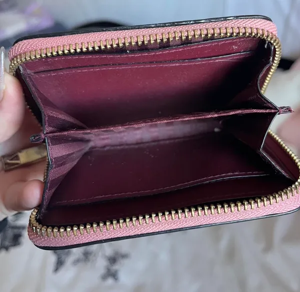 Victoria’s Secret Pink & Gold Zip Wallet - Image 4