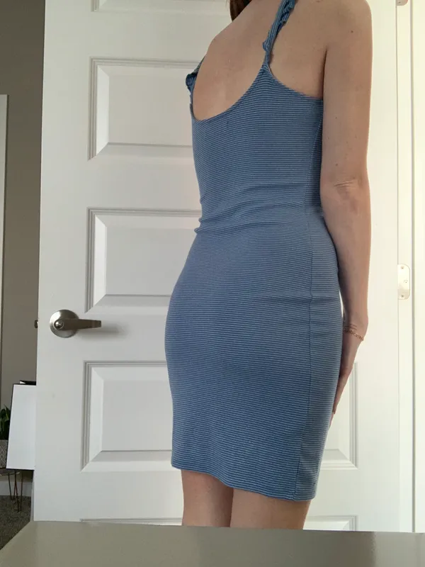 Abercrombie Stripe Knit Dress - Image 2