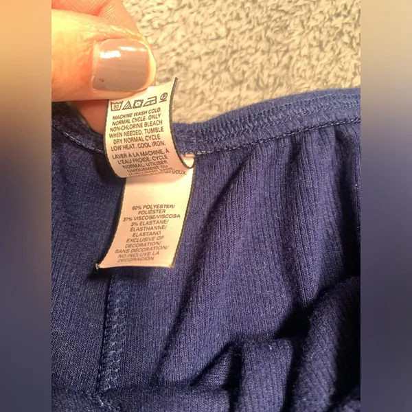 Victoria's Secret Dark Blue pajama Shorts - Image 3