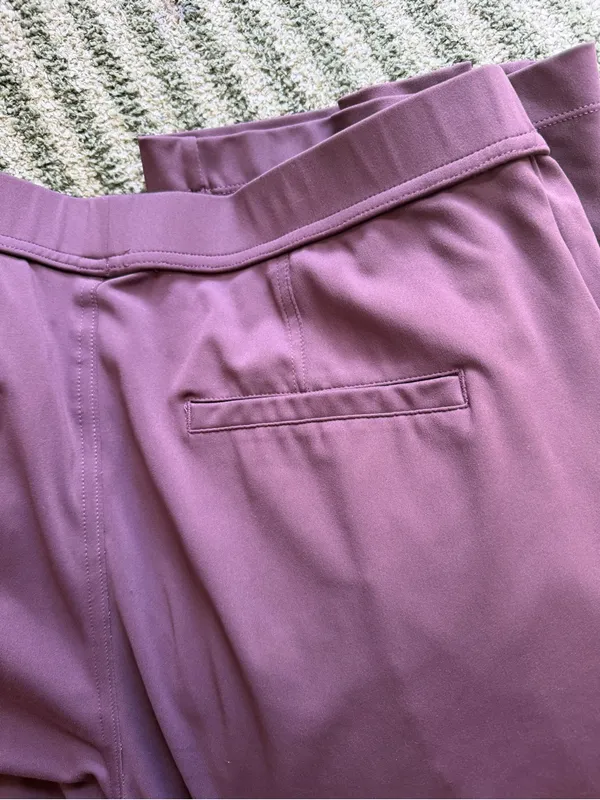 Halara Straight Leg Purple Trousers - Image 3